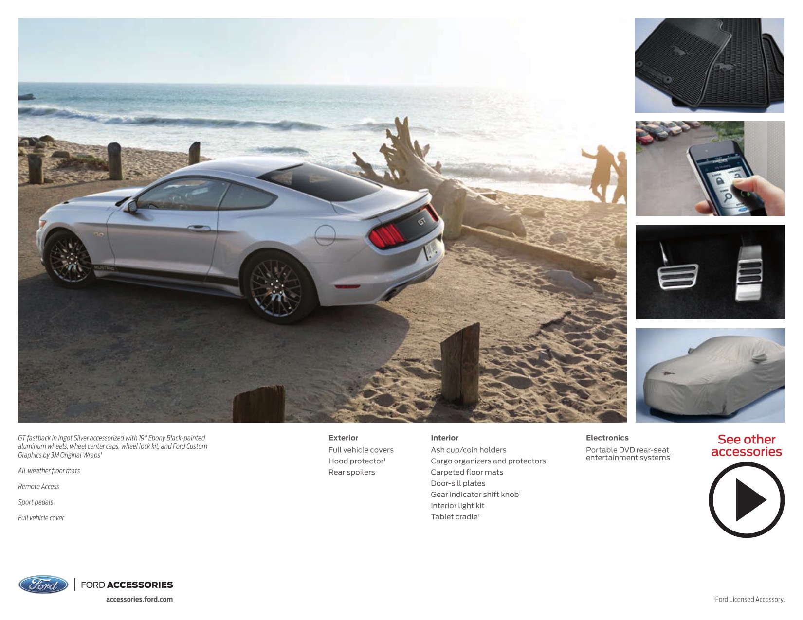 2015 Ford Mustang Brochure Page 9